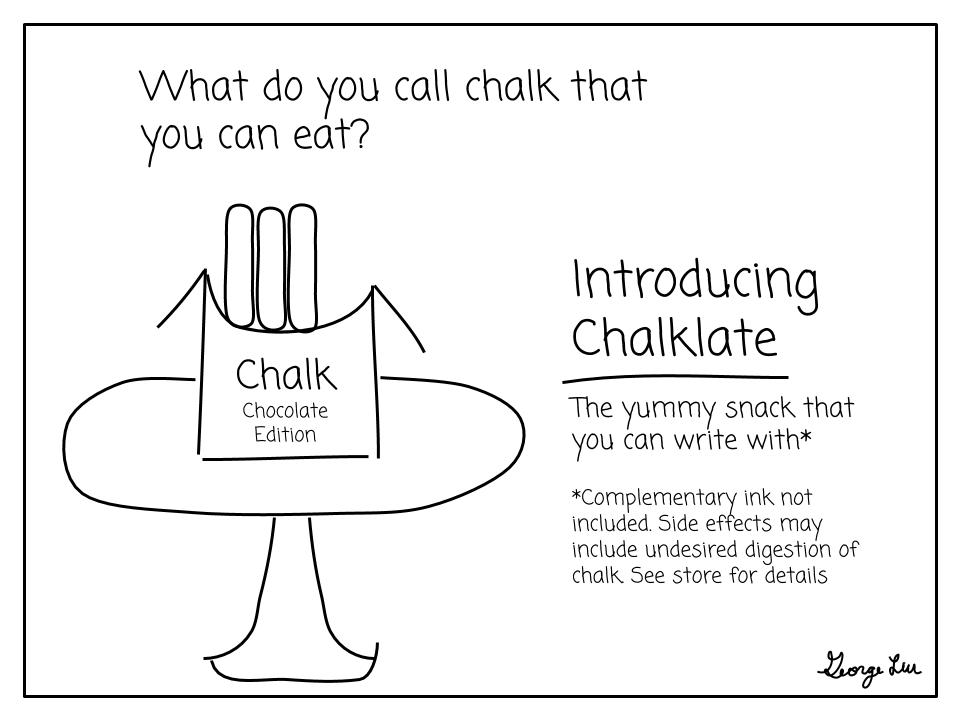 Cover photo for Punderline 63: Chalk